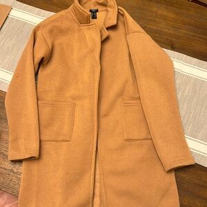 Tan brown soft Peacoat